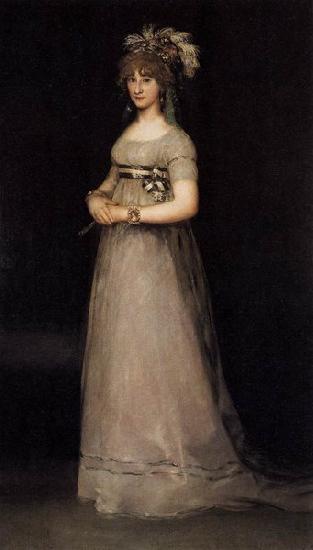 Francisco de Goya Portrait of the Countess of Chinchon oil painting image